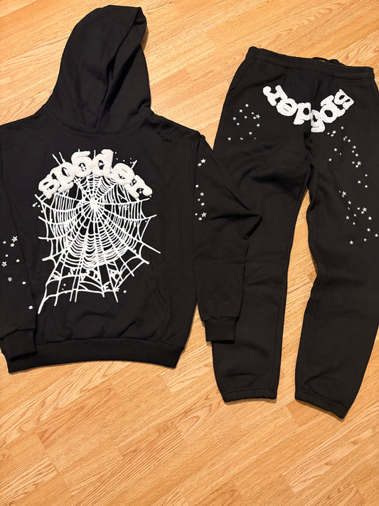 Spider Black & White Og Web Tracksuit
