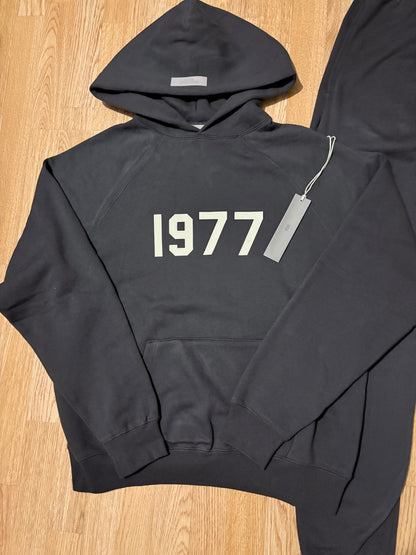 Essential FOG 1977 Black Iron Tracksuit Size Small
