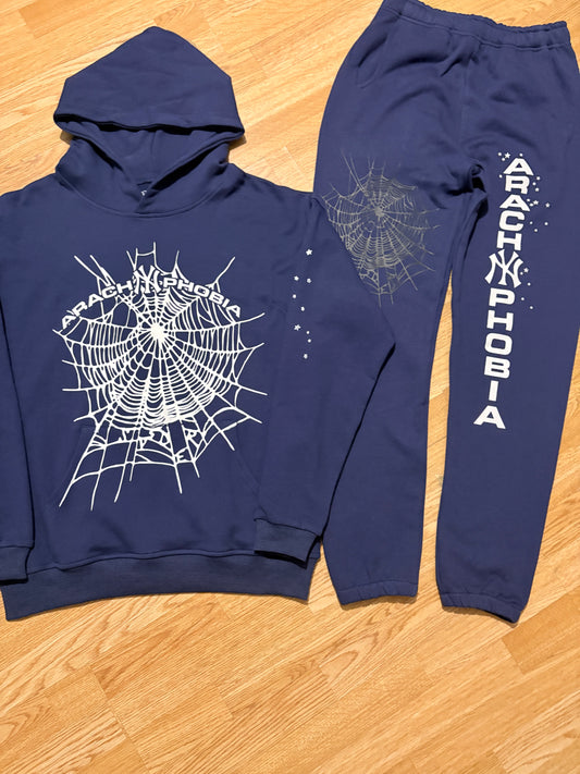 Sp5der Arch NY Phobia Navy Tracksuit
