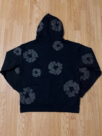 Denim Tears Cotton Wreath Triple Black Tracksuit
