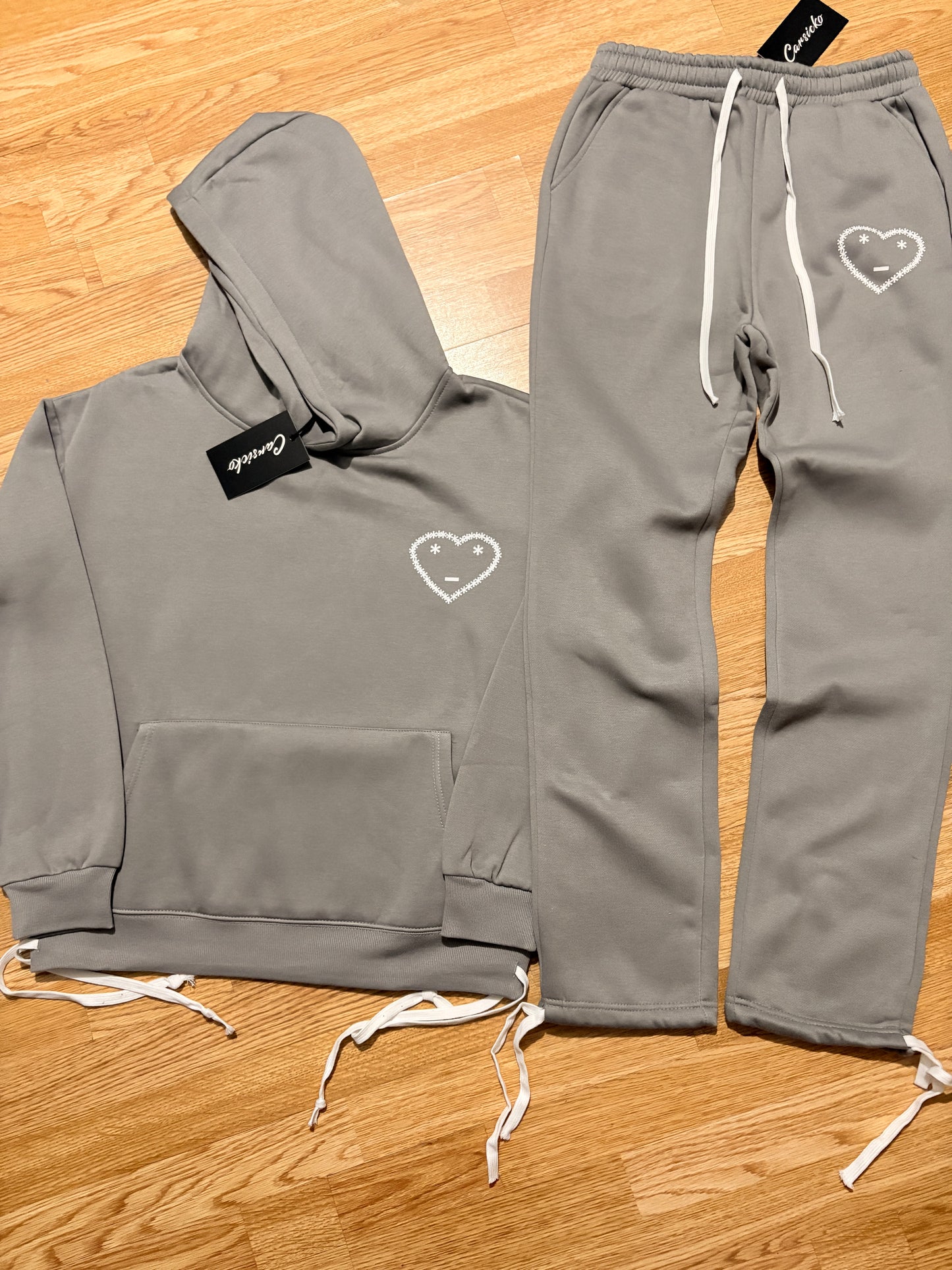 Carsicko Sexy Grey Signature Tracksuit
