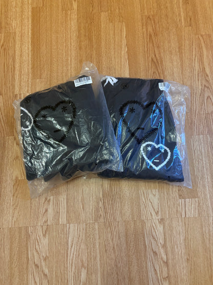 Carsicko Signature Heart Black Tracksuit